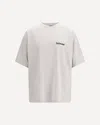 Balenciaga Oversized Logo-print Cotton-jersey T-shirt In Neutral