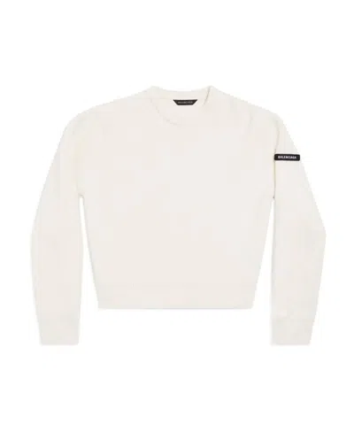 Balenciaga Crewneck In White