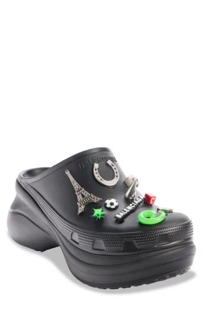 Balenciaga Crocs Clog In Black