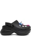 Balenciaga Mule Crocs Con Iconici Charm Jibbitz Rimovibili