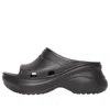Balenciaga Crocs Pool Slide Sandals 'black'