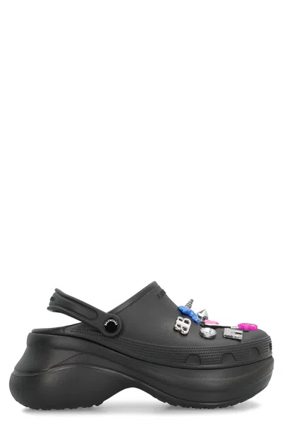 Balenciaga Black Crocs Jibbitz