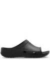 Balenciaga Lightweight Open Toe Textured Sole Sandals In Black