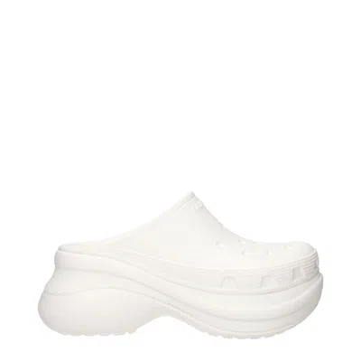 Balenciaga Crocs Slides And Clogs Women Rubber White