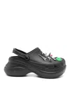 Balenciaga Platform Sandals Embellished Ventilation Holes