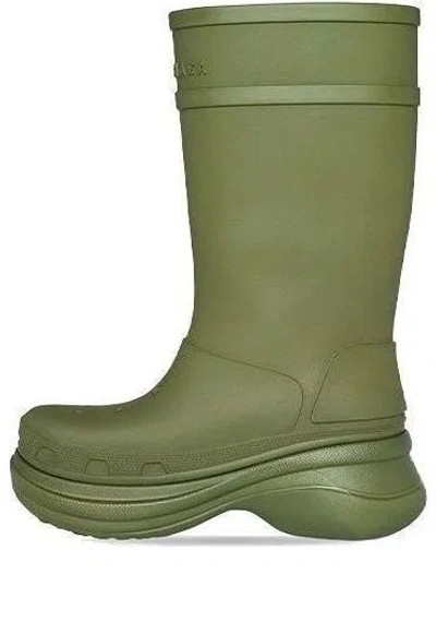 Balenciaga Crocs X  Boots 'army Green'