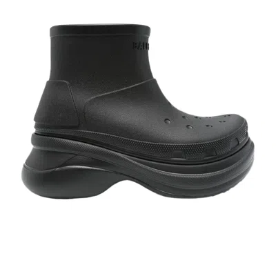 Pre-owned Balenciaga Crocs X  Wmns Bootie 'black' | Women's Size 38