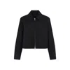 Balenciaga Shrunk Parka Jacket In Black