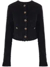 Balenciaga Moncler Grenoble Dark Beige Bonnieure Bomber Jacket In Black