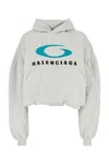 BALENCIAGA CROPPED HOODIE-3 ND BALENCIAGA FEMALE