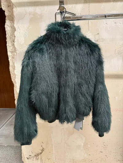 Balenciaga Cropped Jacket In Gray