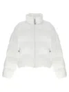 Balenciaga Cropped Puffer Jacket In White