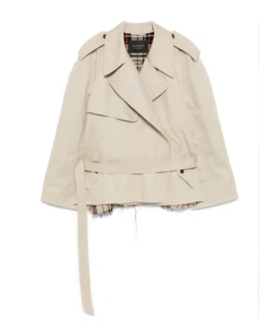 BALENCIAGA BALENCIAGA BELTED BUTTON-UP TRENCH COAT