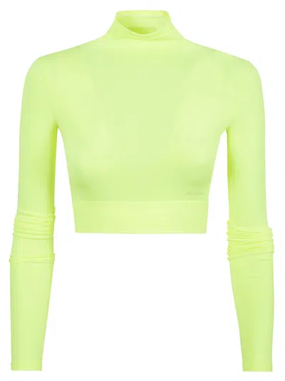 BALENCIAGA CROPPED TURTLENECK TOP