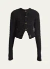 Balenciaga Moncler Grenoble Dark Beige Bonnieure Bomber Jacket In Noir