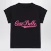 Balenciaga Ciao Bello T-shirt In Black