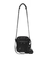 Balenciaga Black Leather Le Cagole Men Crossbody Bag In Black