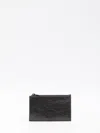Balenciaga Crush Cardholder In Black