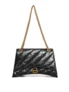 Balenciaga Crush Chain Bag M In Negro