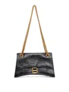 Balenciaga Crush Chain Bag S In Negro