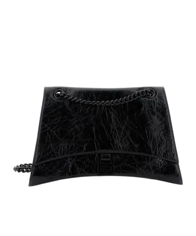 BALENCIAGA BALENCIAGA CRUSH CHAIN CROSSBODY BAG