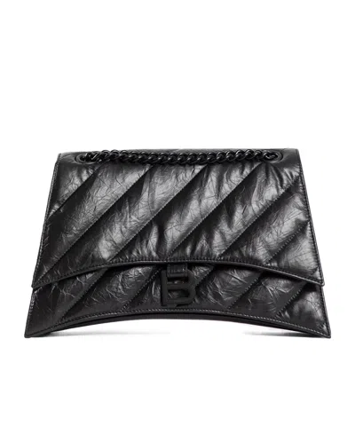 BALENCIAGA BALENCIAGA CRUSH CHAIN MEDIUM SHOULDER BAG