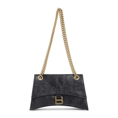 Balenciaga Crush Chain S Bag In Black