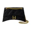 Balenciaga Crush Chain S Shoulder Bag In Black