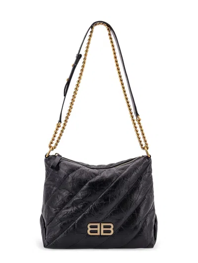 Balenciaga Crush Hobo S Leather Bag