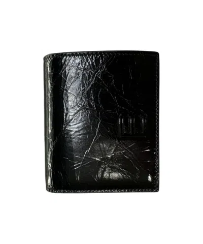 Balenciaga Crush Logo Wallet In Black