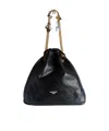 Balenciaga Medium Leather Crush Tote Bag In Black