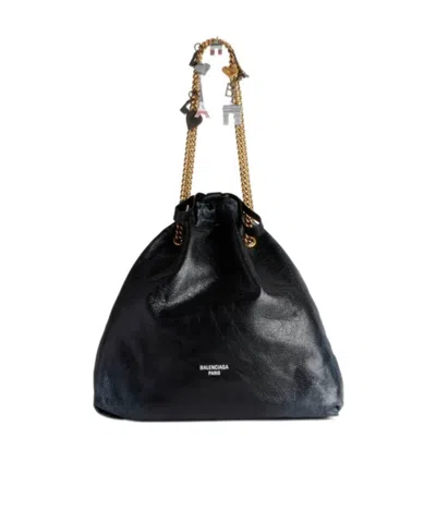 BALENCIAGA BALENCIAGA CRUSH MEDIUM TOTE BAG