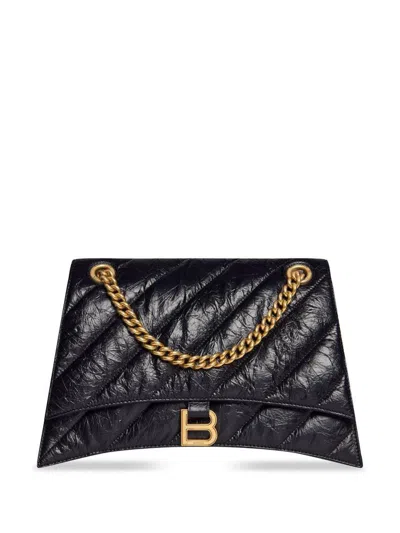 Balenciaga Crush Medium Quilted With Chain Bags