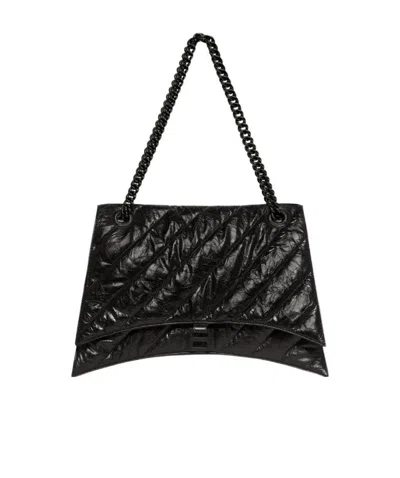 BALENCIAGA BALENCIAGA CRUSH QUILTED LARGE SHOULDER BAG