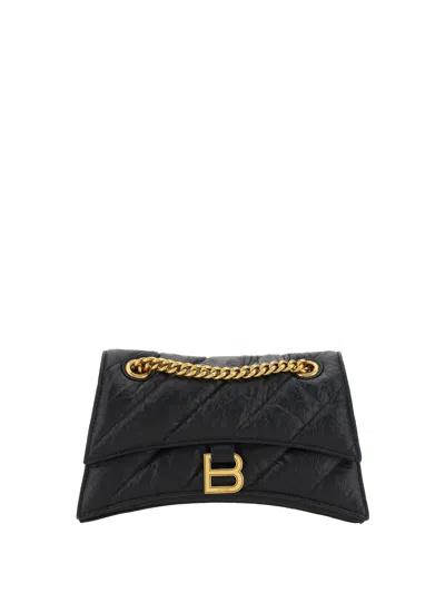 BALENCIAGA CRUSH SHOULDER BAG