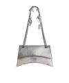 Balenciaga Crush Shoulder Bag In White