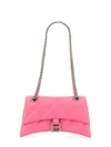 Balenciaga Small Crush Quilted Chain Shoulder Bag