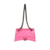 Balenciaga Small Crush Quilted Chain Shoulder Bag