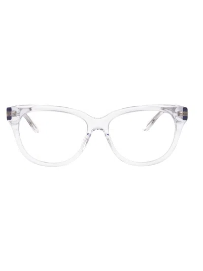 Balenciaga Crystal-crystal-transparent Recycled Acetate Glasses In Brown