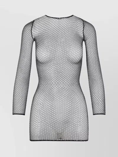 BALENCIAGA CRYSTAL MESH MINI TOP