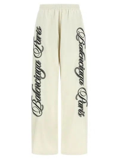 BALENCIAGA BALENCIAGA 'CURSIVE' REVERSIBLE PANTS