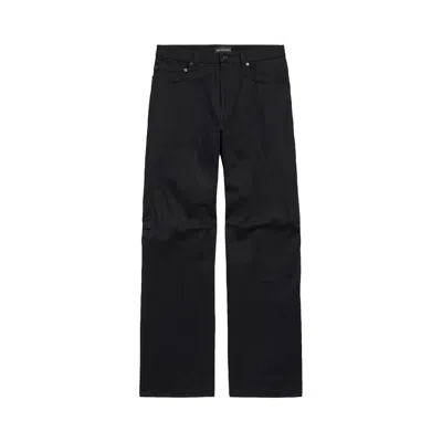 Pre-owned Balenciaga Curved Knee Pants 'black' | Men's Size 32