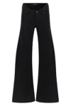 Balenciaga Flared Leg Jeans With Pockets And Loops In Black