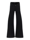 Balenciaga Flared Leg Jeans With Pockets And Loops In Black