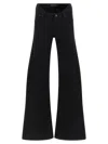 Balenciaga Flared Leg Jeans With Pockets And Loops In Black