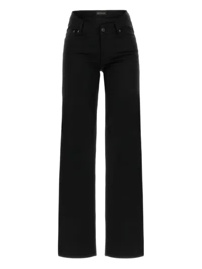 BALENCIAGA CURVED WAIST JEANS