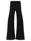 Balenciaga Flared Leg Jeans With Pockets And Loops In Black