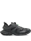 Balenciaga Men Track Nylon And Mesh Sneakers In Multi