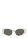 Balenciaga D-frame Sunglasses Unisex In Beige