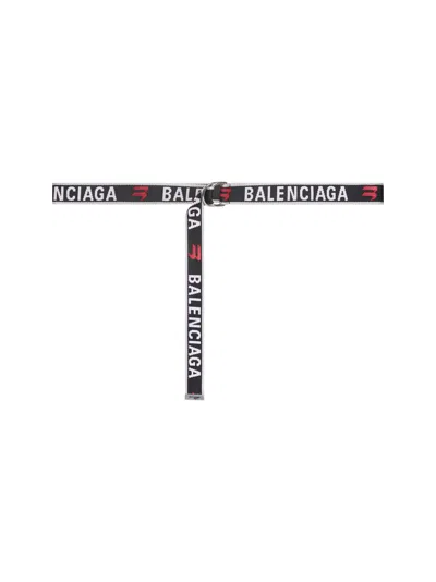 Balenciaga Men D-ring Belt In Black